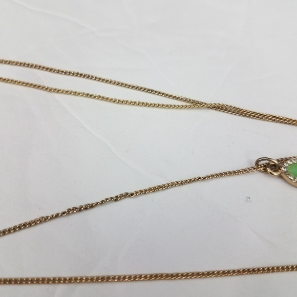 LC Lauren Conrad Necklace Chain Long Tassel Gold T - Picture 4 of 7